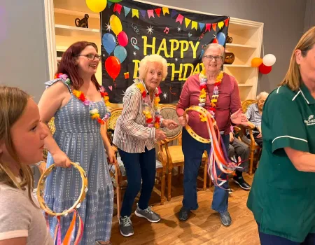Gillian's birthday celebrations
