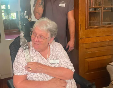 A Very Special Pet Visit to Bushey House