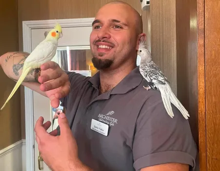 A Very Special Pet Visit to Bushey House