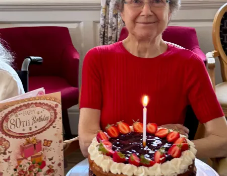 Celebrating our residents’ birthdays