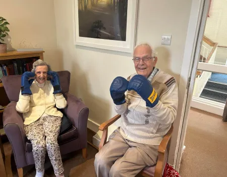 Boxercise at Emily Jackson House 