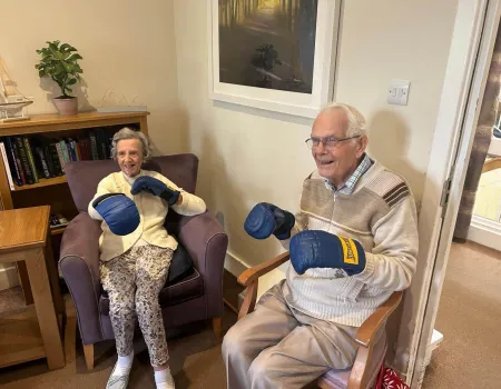 Boxercise at Emily Jackson House 