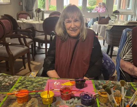 A splash of creativity at Latimer Court!