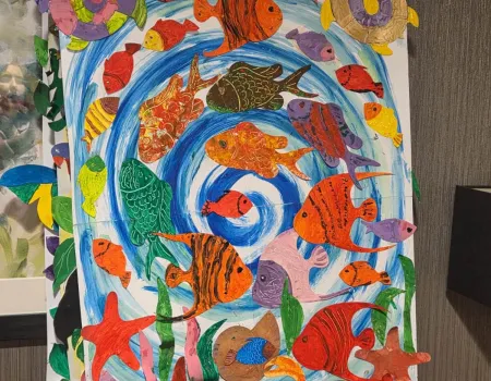 A splash of creativity at Latimer Court!