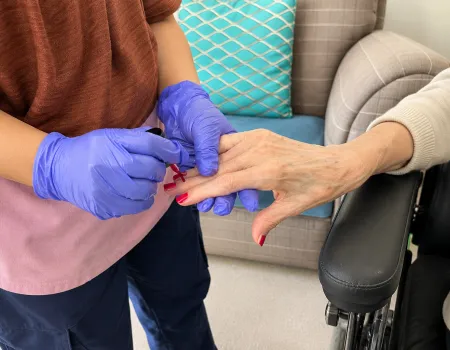 Pampering session