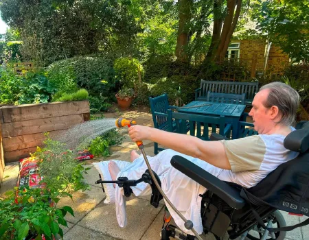 Residents caring for our garden