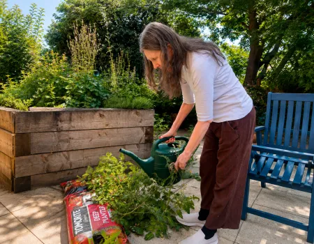 Residents caring for our garden