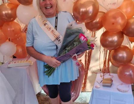 Happy 60th Birthday to our Amazing Activities Coordinator, Teresa!