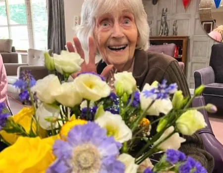 Flower arranging 