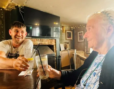Trip out for lunch at the George & Dragon Pub 