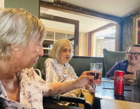 Trip out for lunch at the George & Dragon Pub 