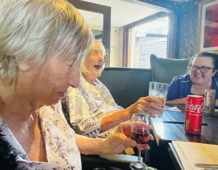 Trip out for lunch at the George & Dragon Pub 