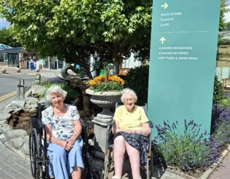 Melbourn springs visit to Scotsdale garden centre