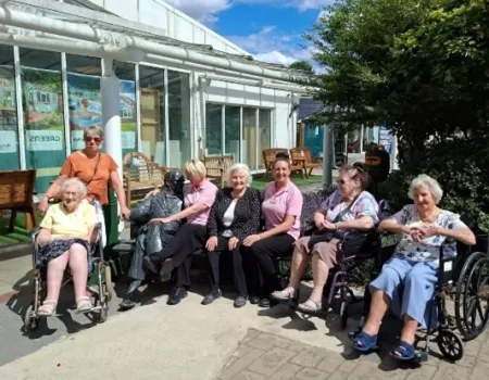Melbourn springs visit to Scotsdale garden centre