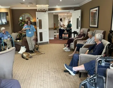 A Visit From Guide Dogs For The Blind