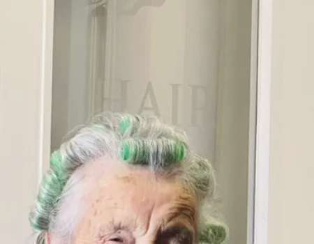 YOUR HAIR IS THE CROWN YOU NEVER TAKE OFF!