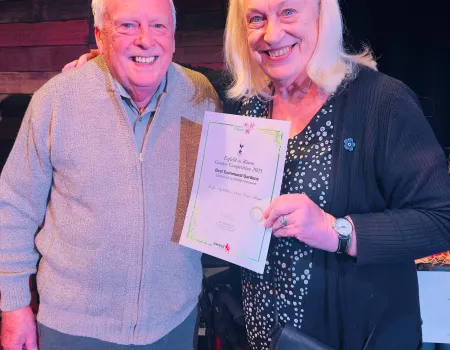 Hugh Myddelton House-Tributes to Pat Shackleton