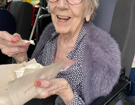 Trip to the ice cream farm