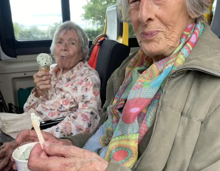 Trip to the ice cream farm