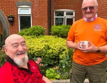Visit from the Triumph Owners Club