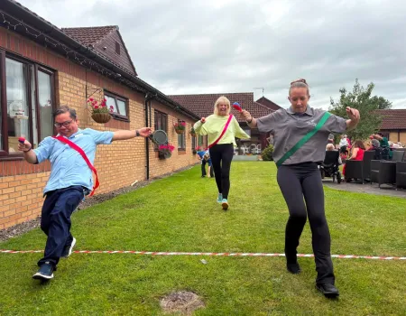 Staff team building 