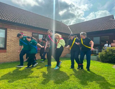 Staff team building 