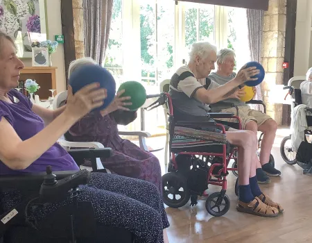 Music, movement and ball games