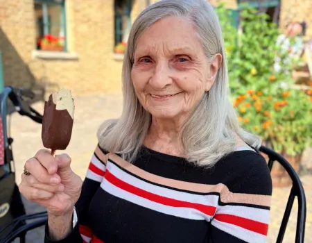Ice Cream Date at Morden Hall Park