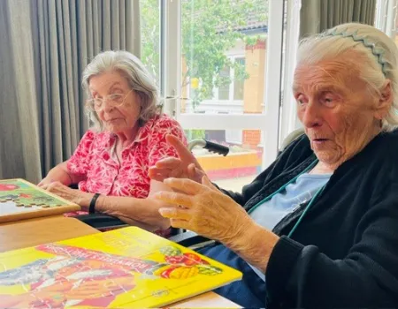 Did they get into a puzzle? You bet they did! 
