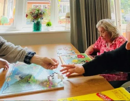 Did they get into a puzzle? You bet they did! 