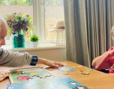 Did they get into a puzzle? You bet they did! 