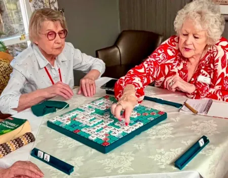  Thursday mornings are reserved for Scrabble Club!