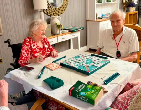  Thursday mornings are reserved for Scrabble Club!