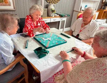 Thursday mornings are reserved for Scrabble Club!