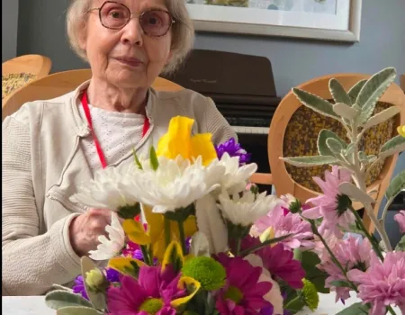 A Little Floral Creativity at Glebefields! 