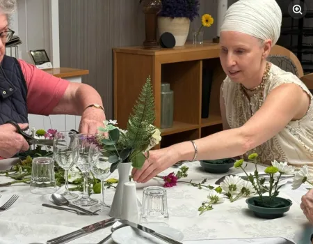 A Little Floral Creativity at Glebefields! 