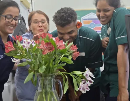 A Little Floral Creativity at Glebefields! 