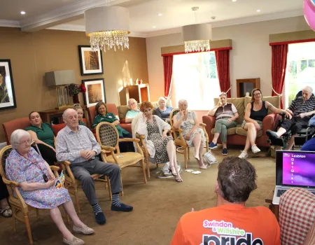 Pride talk at White Lodge