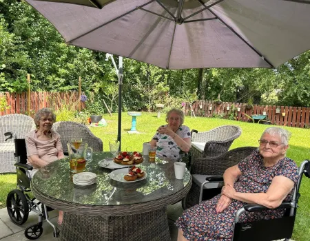 Pimms in the sun