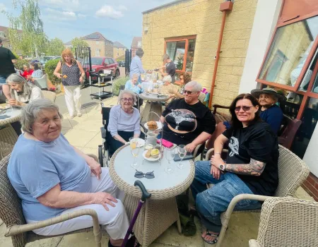 What a wonderful afternoon we had in the garden today!