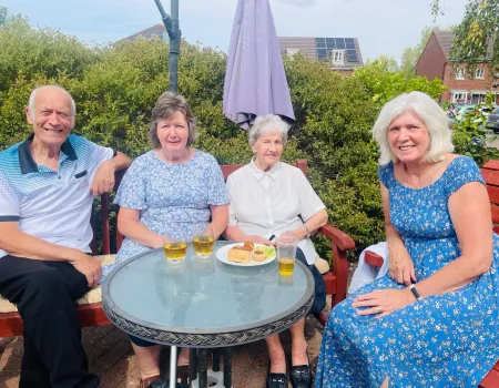 What a wonderful afternoon we had in the garden today!