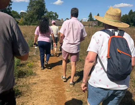 Glebefields Walkers Café Morning Adventure