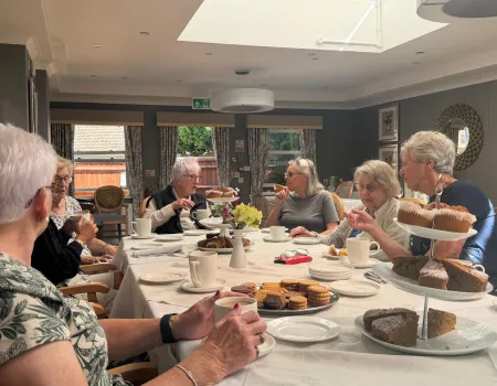 Community friendship is at the very heart of life at Glebefields!