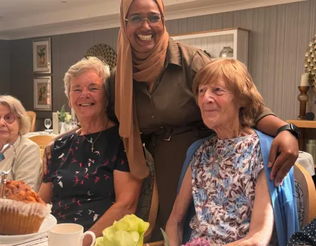 Community friendship is at the very heart of life at Glebefields!