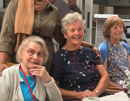 Community friendship is at the very heart of life at Glebefields!