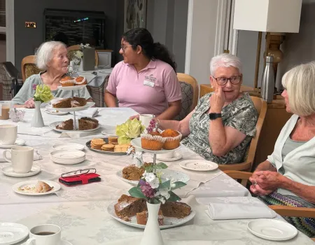 Community friendship is at the very heart of life at Glebefields!