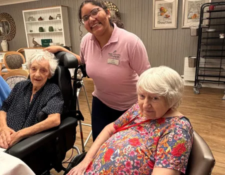 Community friendship is at the very heart of life at Glebefields!