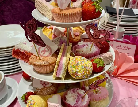 What an incredible turnout for our Pink Ribbon Afternoon Tea! 