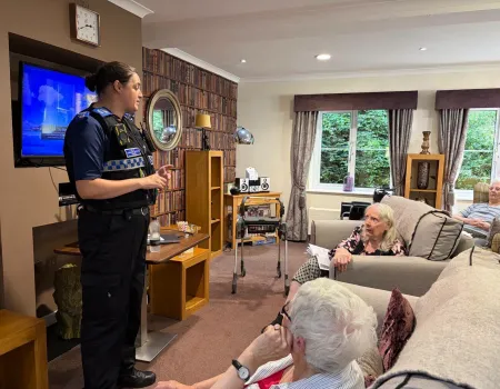 Scam Awareness Talk at Our Home 