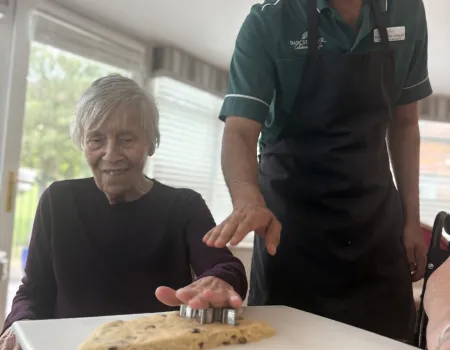 Baking scones